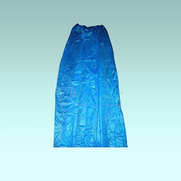 Disposable-Midi-gown-blue
